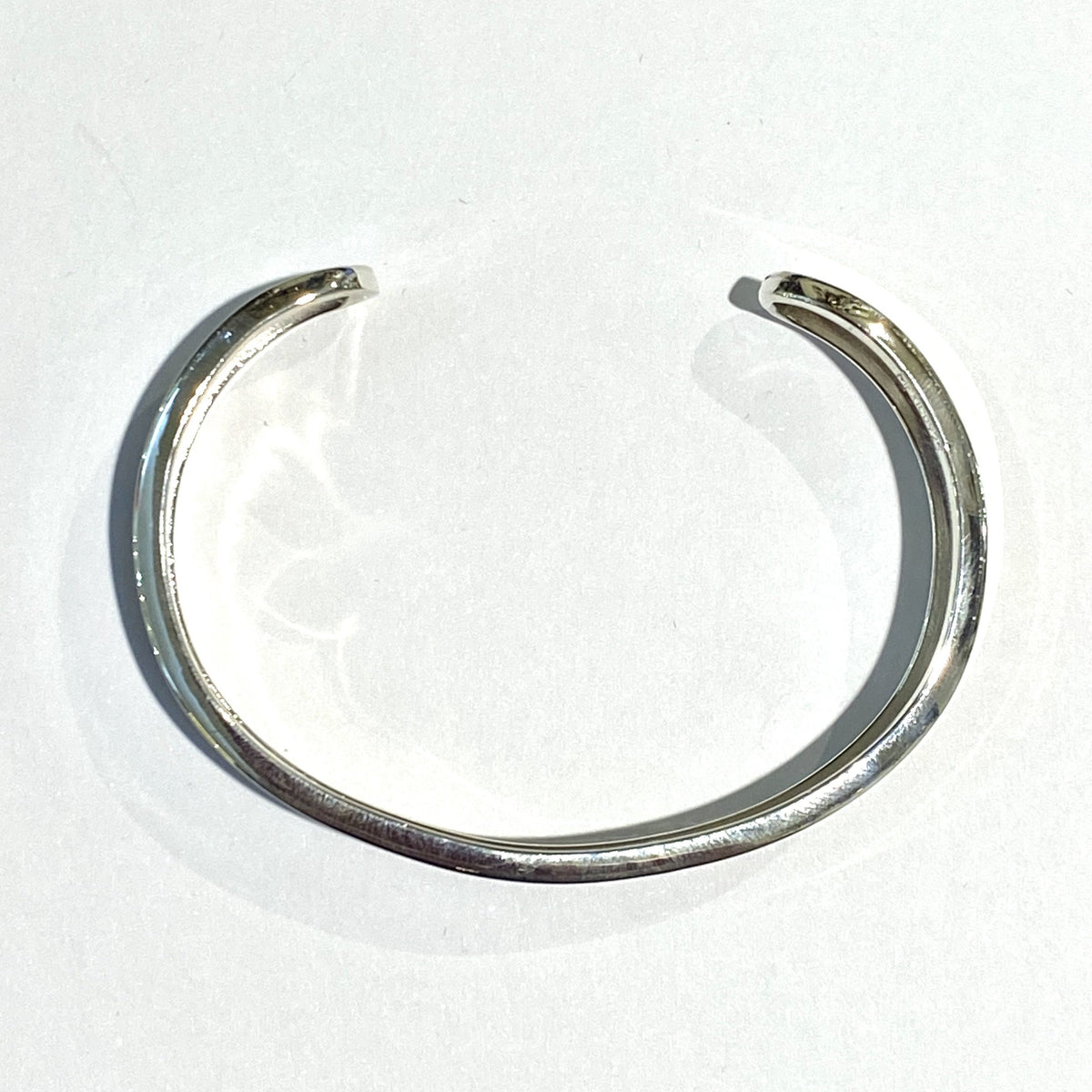 Sterling Silver Open Cuff Bangle
