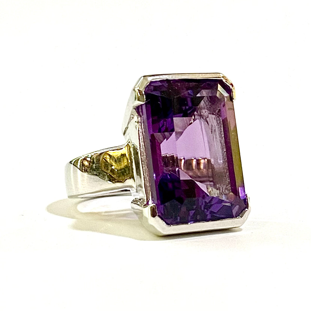 Sterling Silver Amethyst Ring