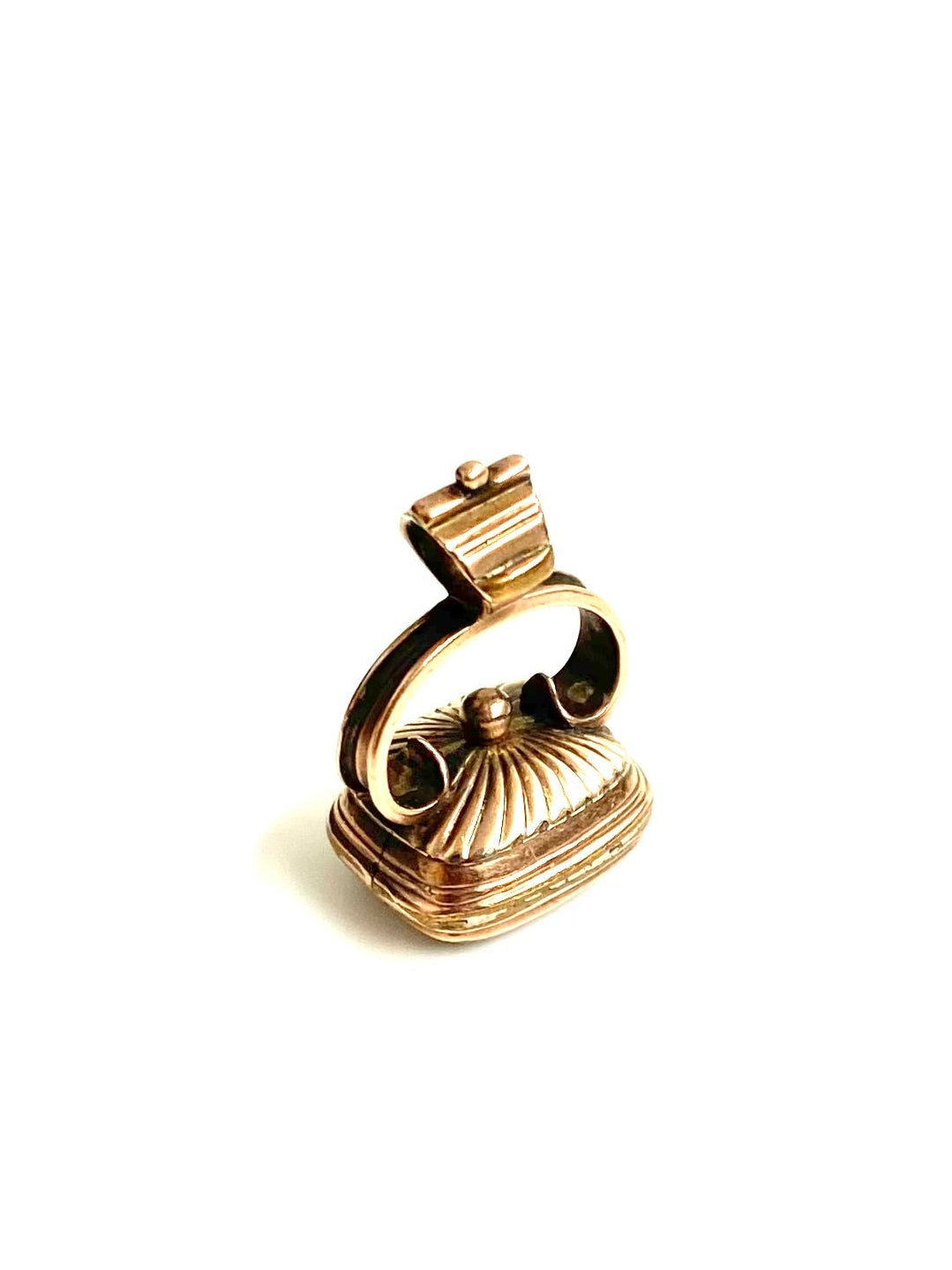 Sterling Silver Gold Plated Citrine Pendant