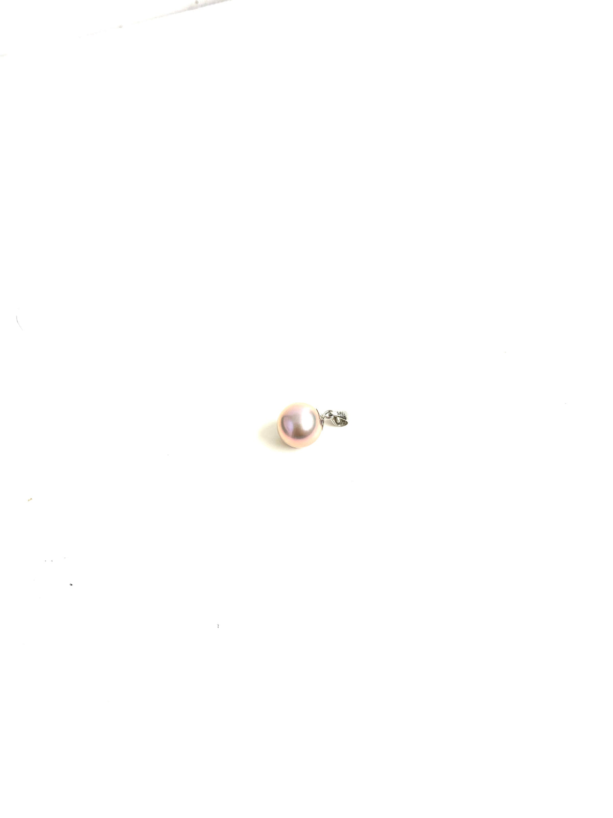 9ct White Gold 10mm Cultured Pearl
