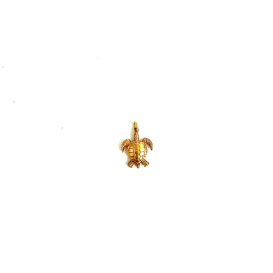 12ct Gold Tortoise Pendant