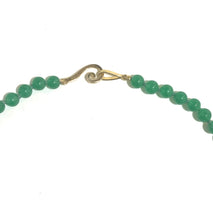 Graduated Green Onyx Necklace
