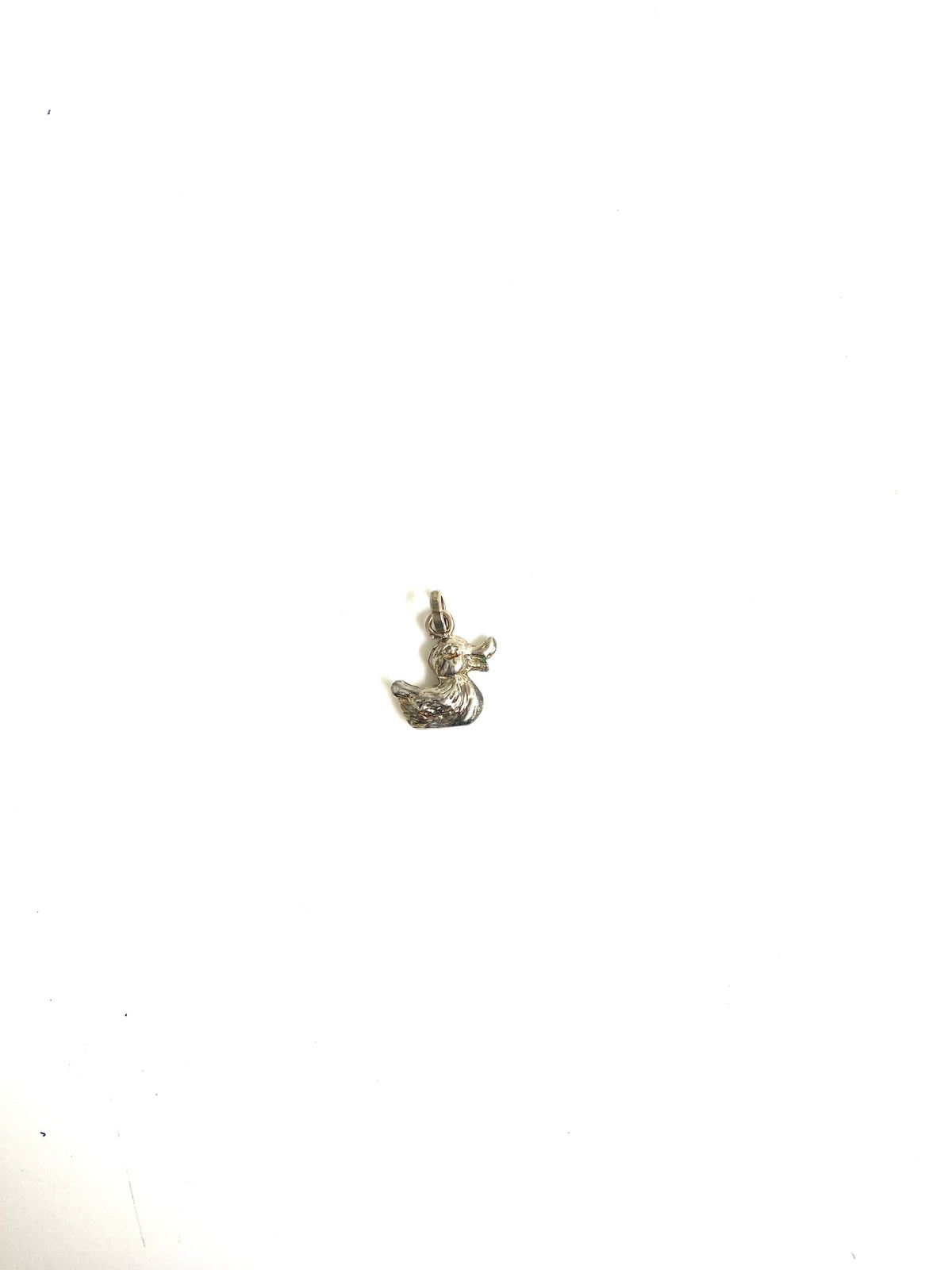 Sterling Silver Duck Charm