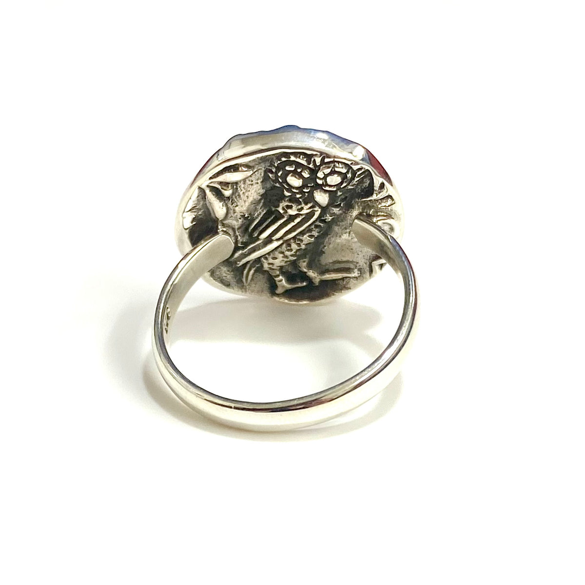Sterling Silver Roman Coin Ring