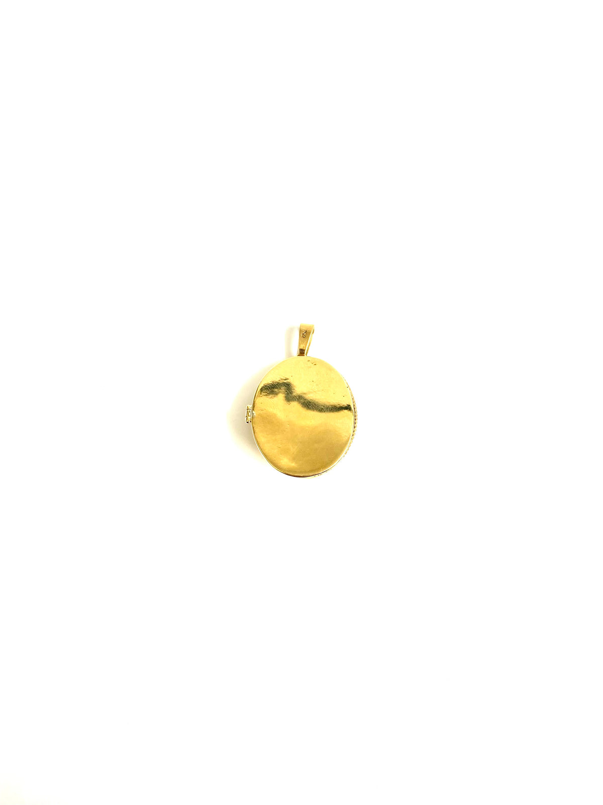 18ct Gold Ruby and Pearl Locket