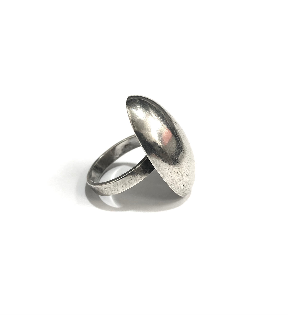 Handmade Modernist Sterling Silver Ring