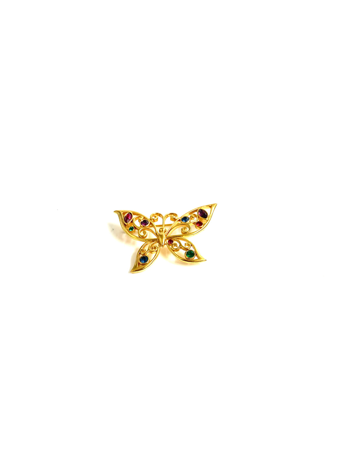 9ct Gold Butterfly Brooch