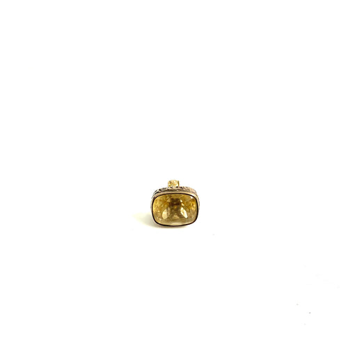 9ct Gold Citrine Pendant