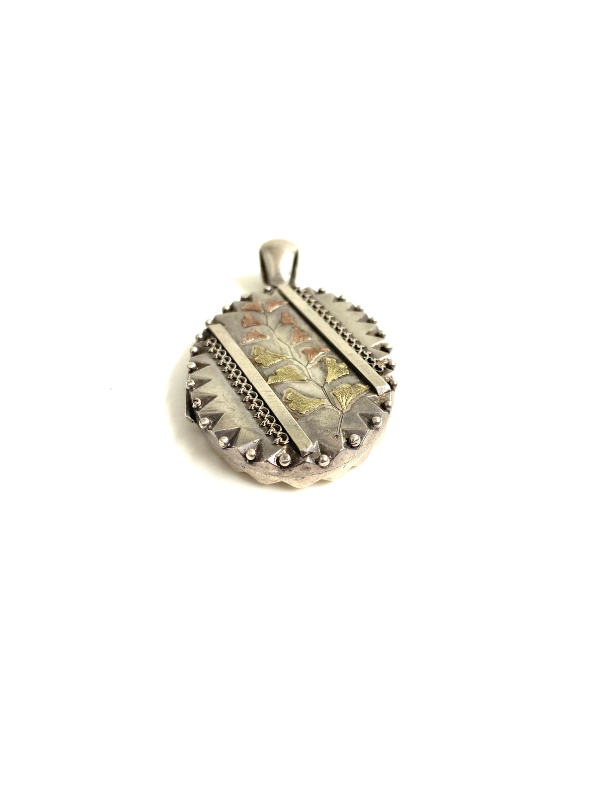 Sterling Silver Flower Locket