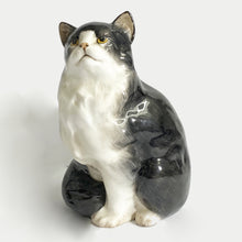 Antique Royal Doulton Cat Bone China Figurine