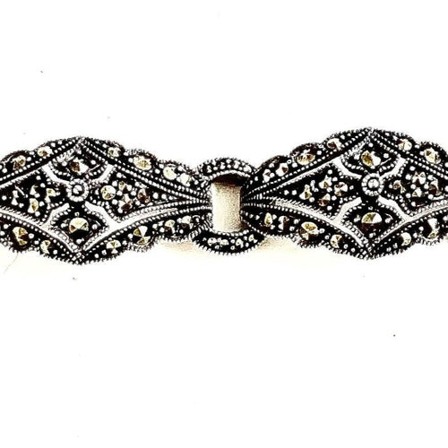 Sterling Silver Marcasite Bracelet