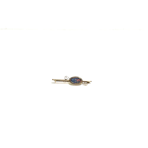 9ct Gold Opal Brooch