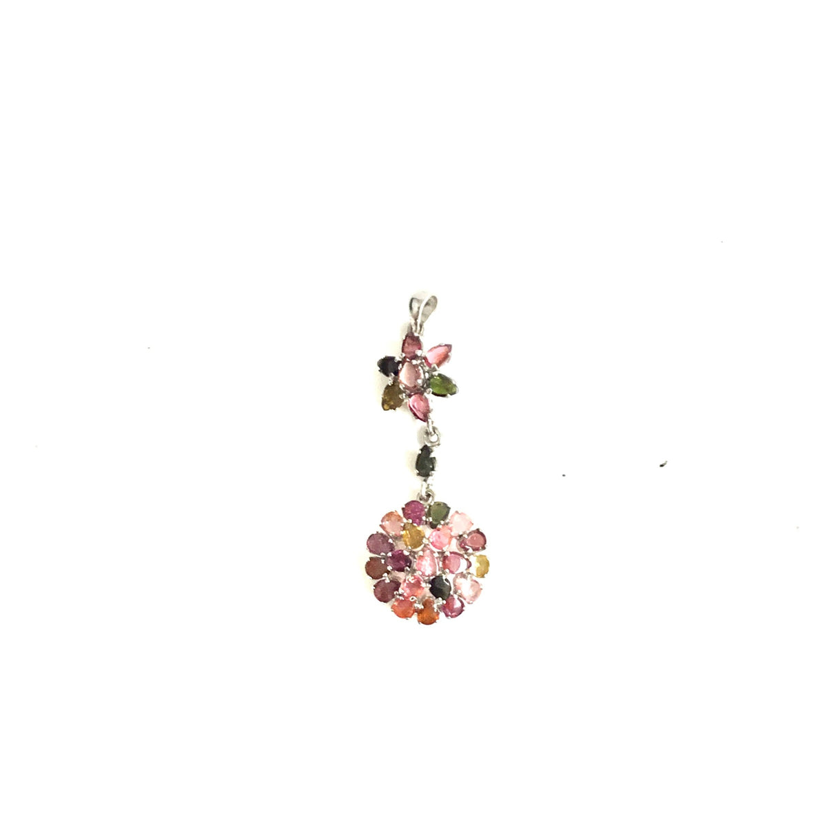 Sterling Silver Tourmaline Pendant