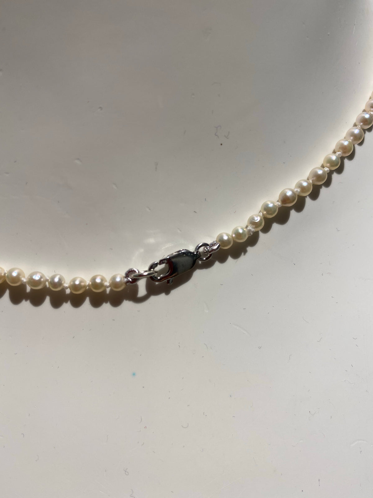 Vintage Graduated Akoya Pearl Necklace