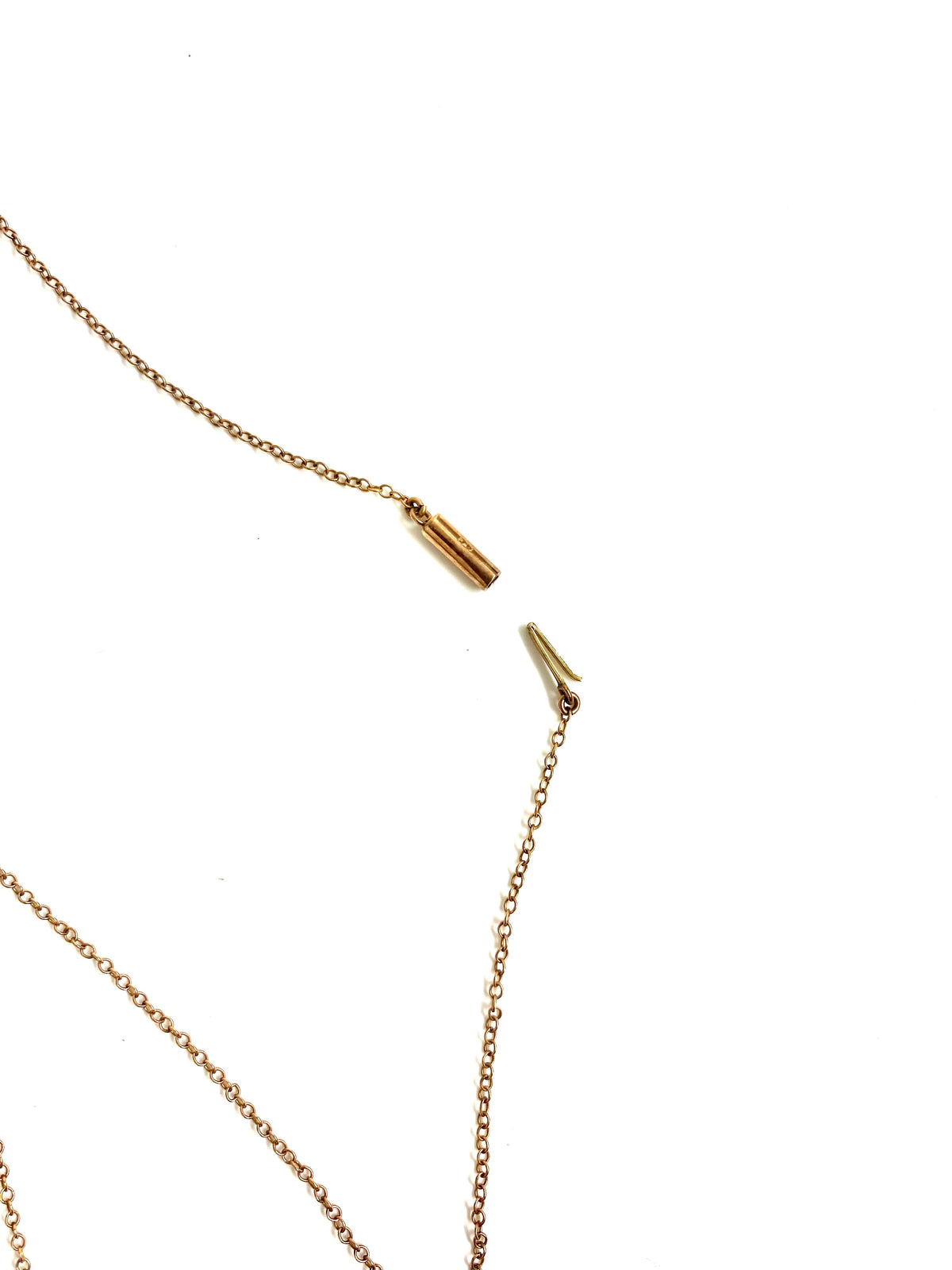 Solid Black Opal 9ct Gold Necklace