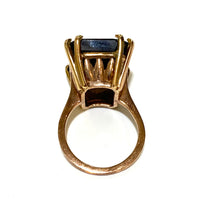 9ct Rose Gold Smokey Quartz Ring