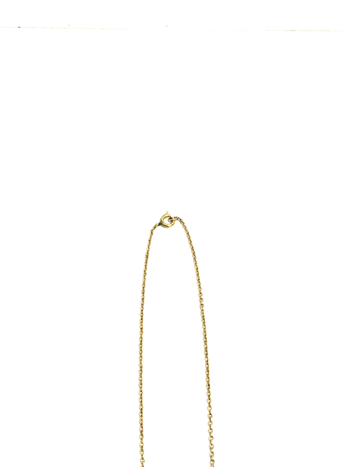 9ct Gold Amethyst and Seed Pearl Necklace