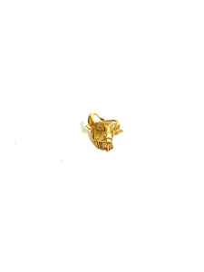 14ct Gold Cow Pendant
