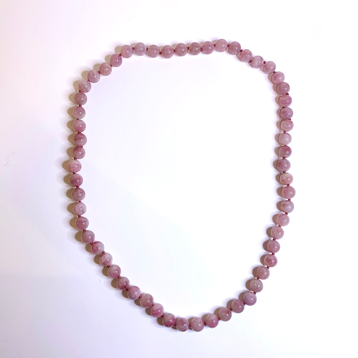 Madagascar Rose Quartz Beaded Necklace
