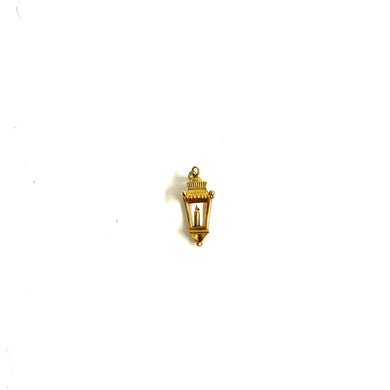 18ct Gold Lantern Charm