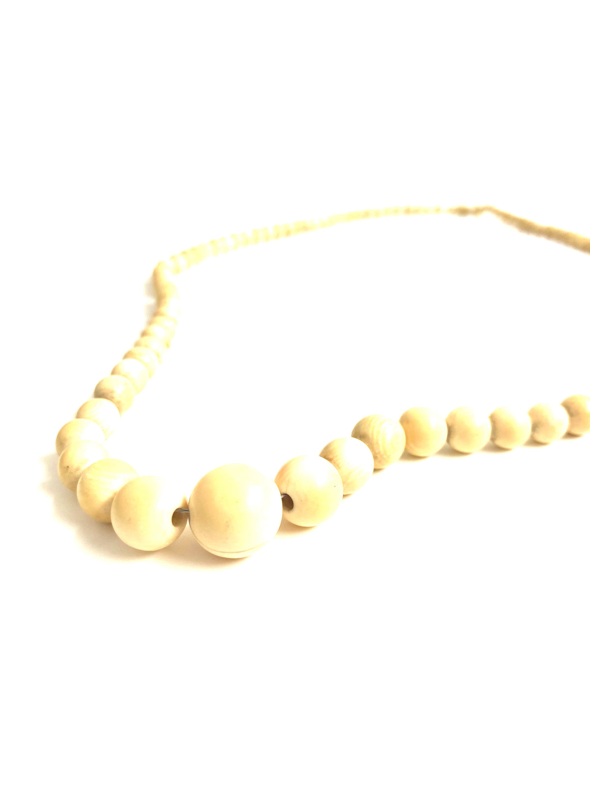 Beaded Ivory Necklace