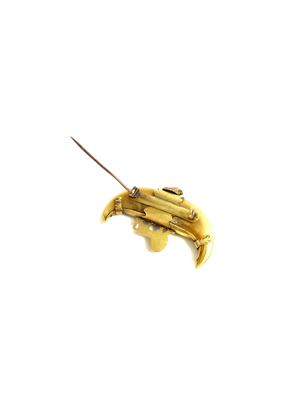 18ct Gold Tigers Claw