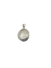 Sterling Silver Engraved Locket
