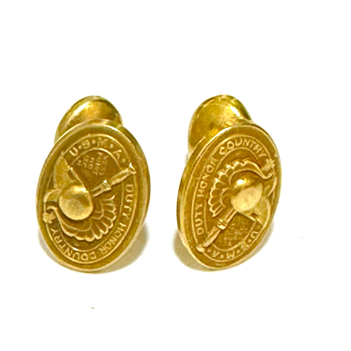 Gold Plated Brass Cufflinks