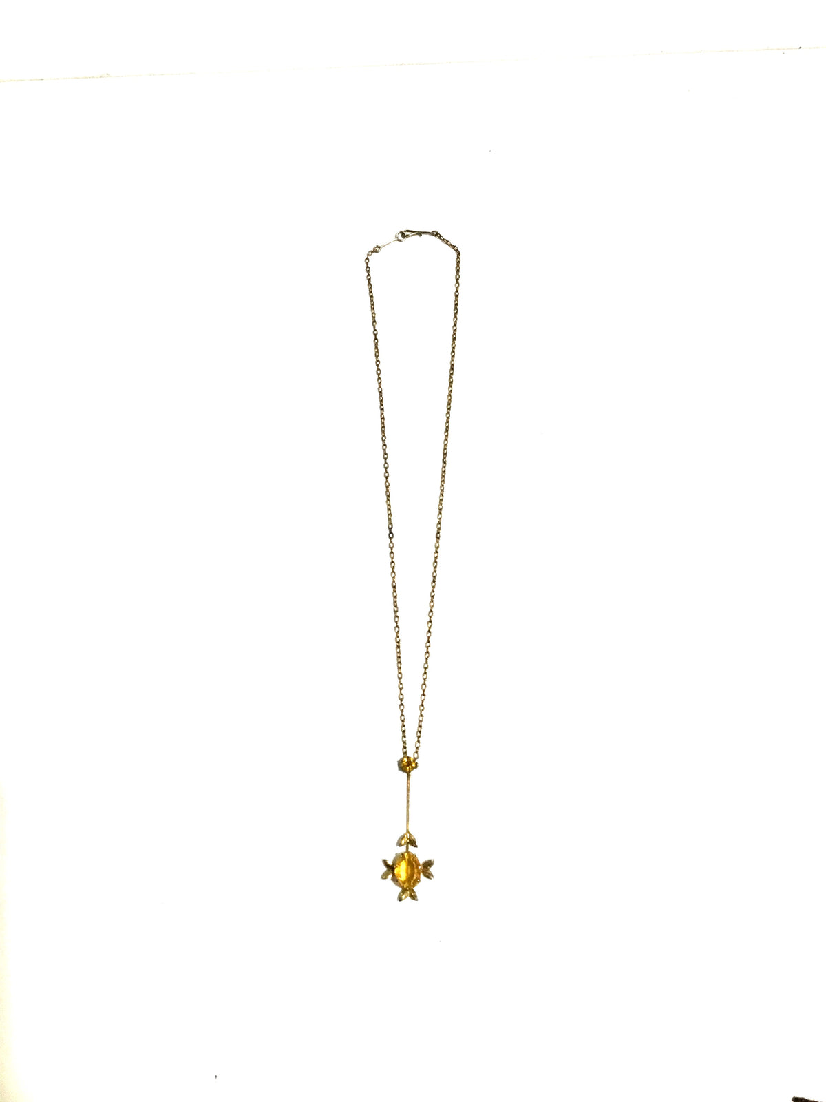 9ct Gold Citrine Necklace