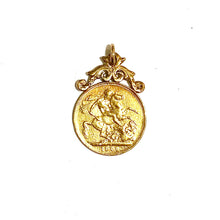 20ct Yellow Gold Coin Pendant