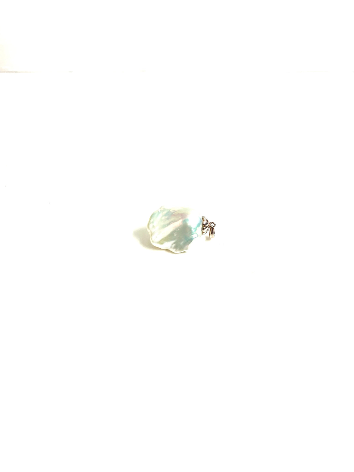 Sterling Silver Baroque Pearl Pendant