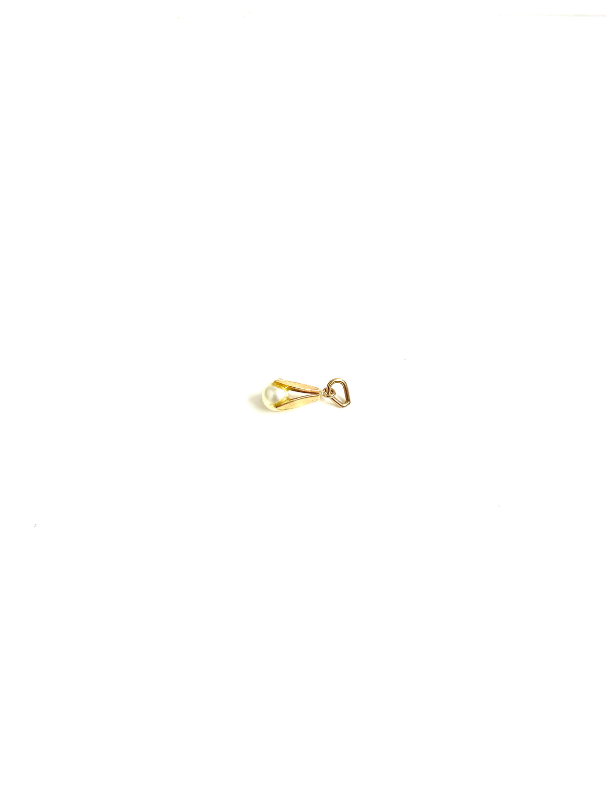 9ct Gold Pearl Pendant