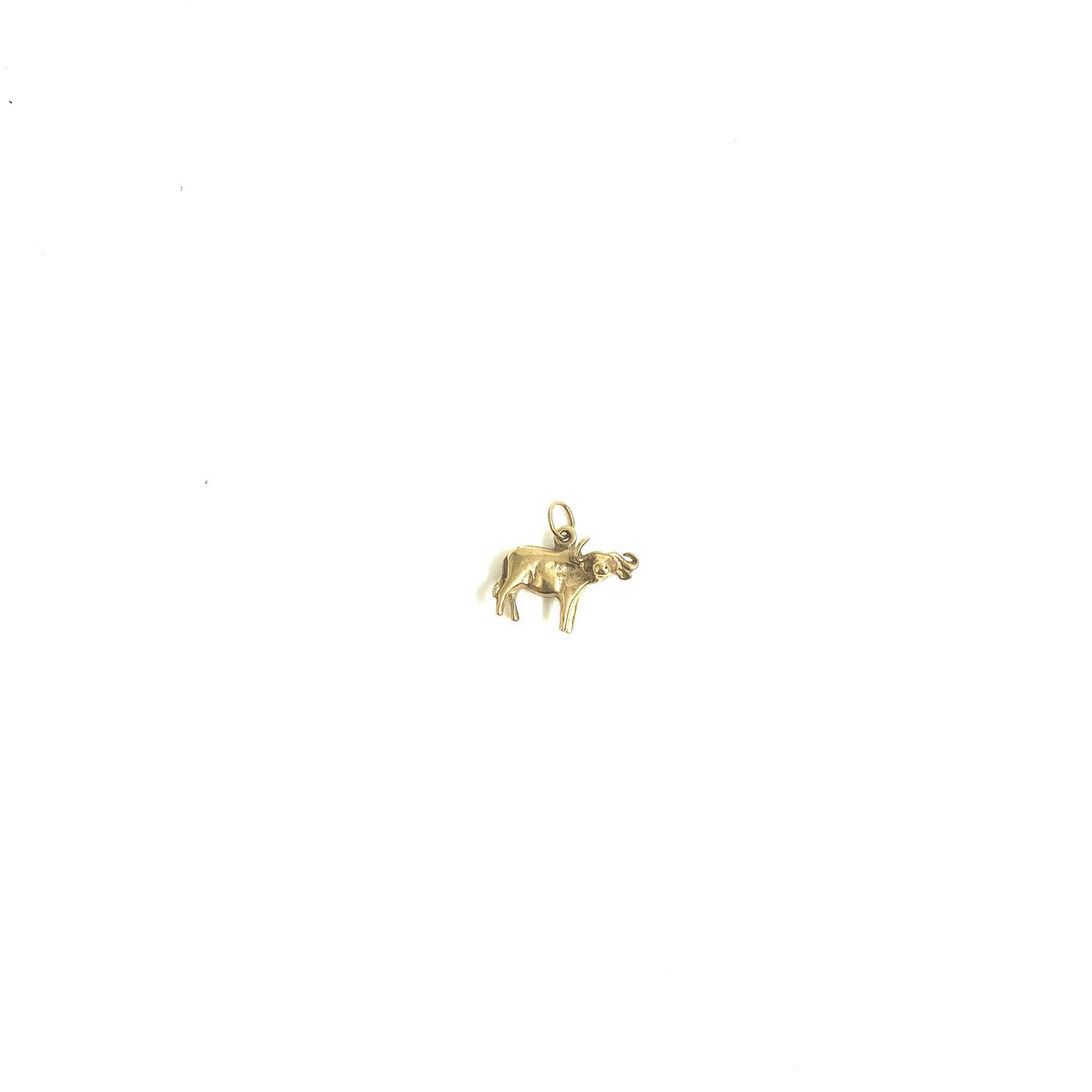 9ct Gold Goat Pendant