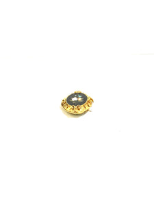 18ct Gold Forget Me Not Brooch