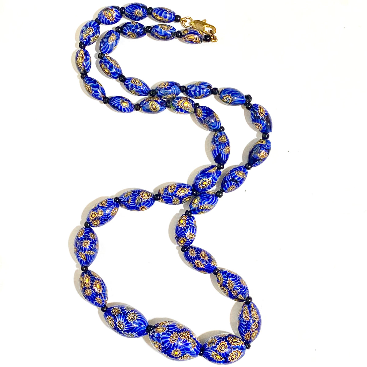 Millefiori Beaded Necklace