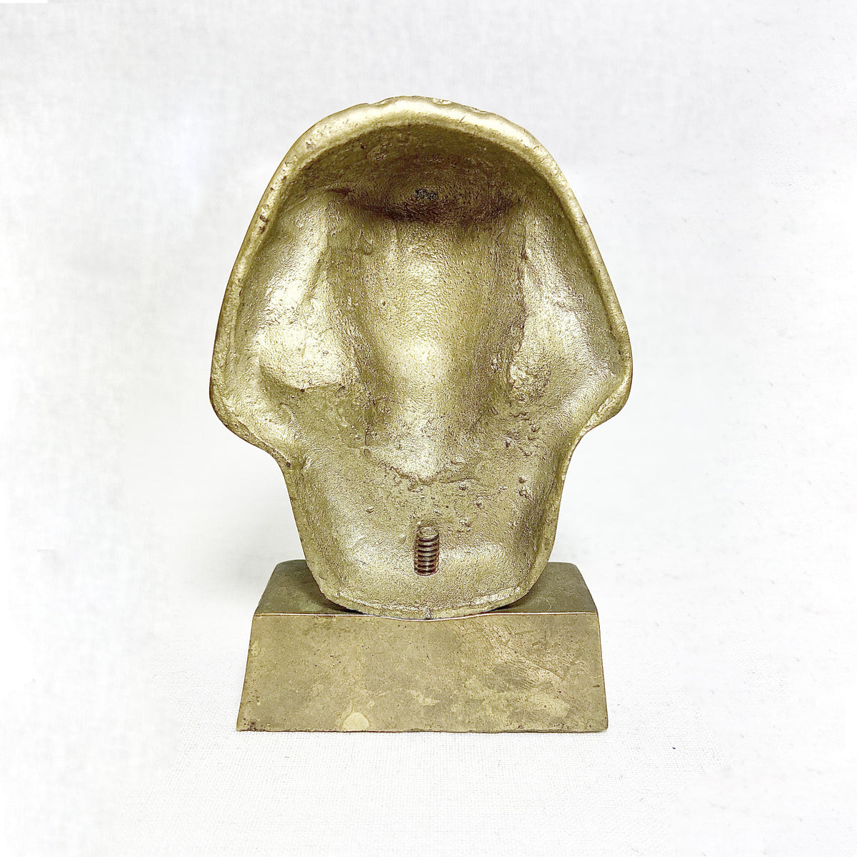 Vintage Brass Tutankhamun Bust Figurine