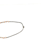 Sterling Silver and Coral Necklace