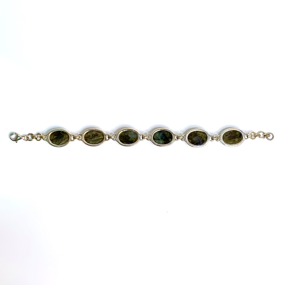 Sterling Silver Labradorite Bracelet