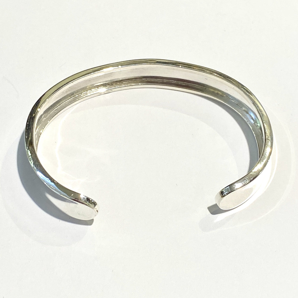 Sterling Silver Open Cuff Bangle