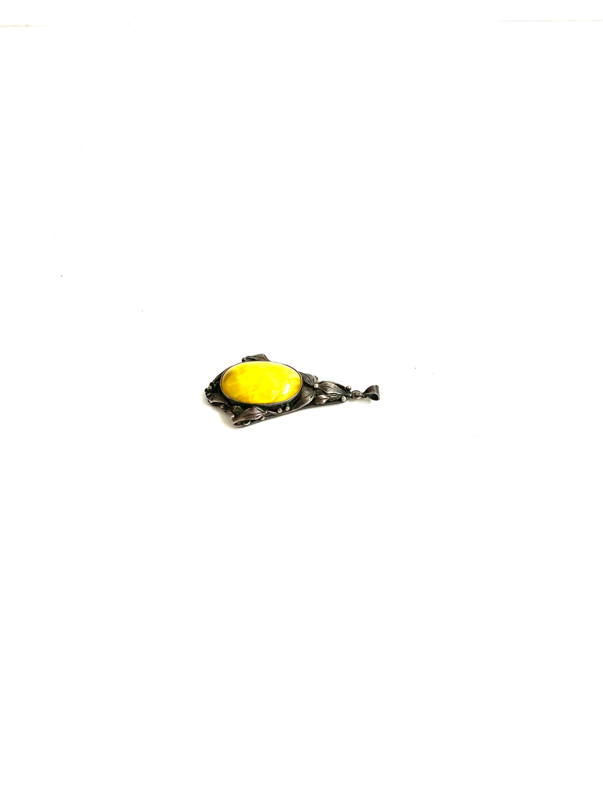 Sterling Silver Murano Glass Pendant