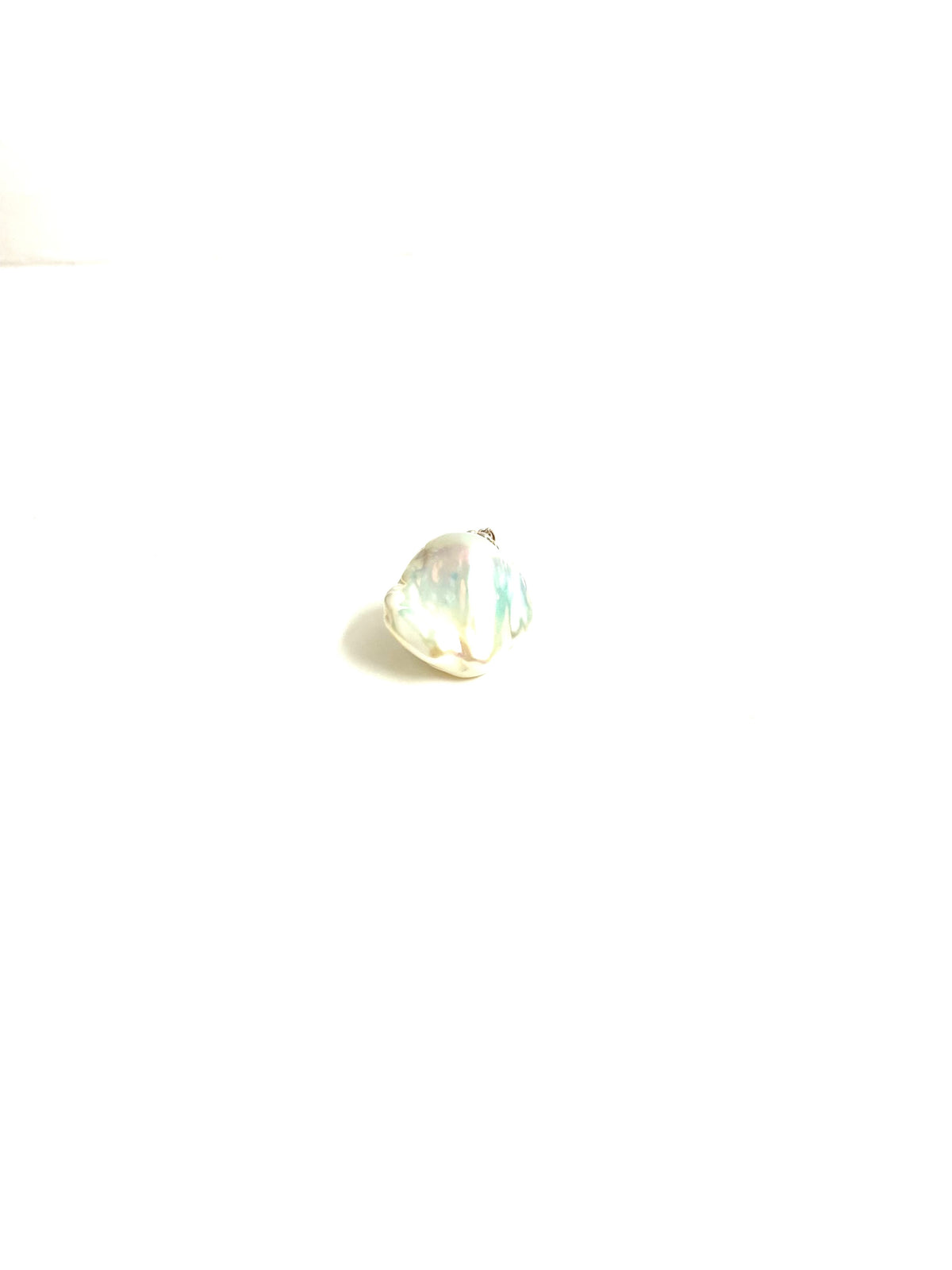 Sterling Silver Baroque Pearl Pendant