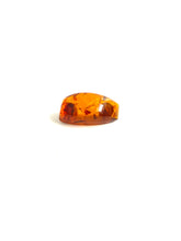 Vintage 18ct Yellow Gold Baltic Amber Brooch