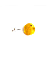 Butterscotch Amber Brooch with 9ct Gold Back