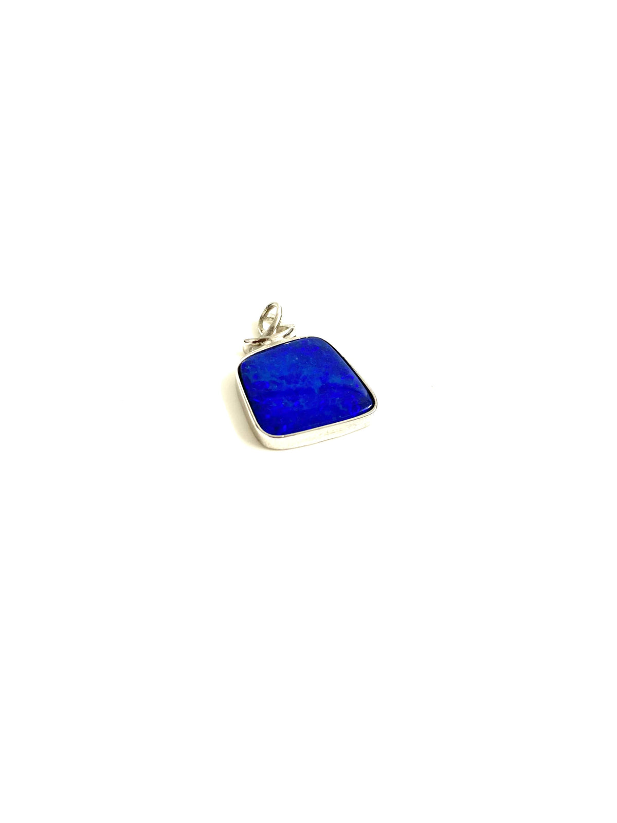Sterling Silver Opal Pendant