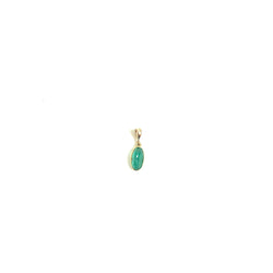 9ct Gold Emerald Pendant