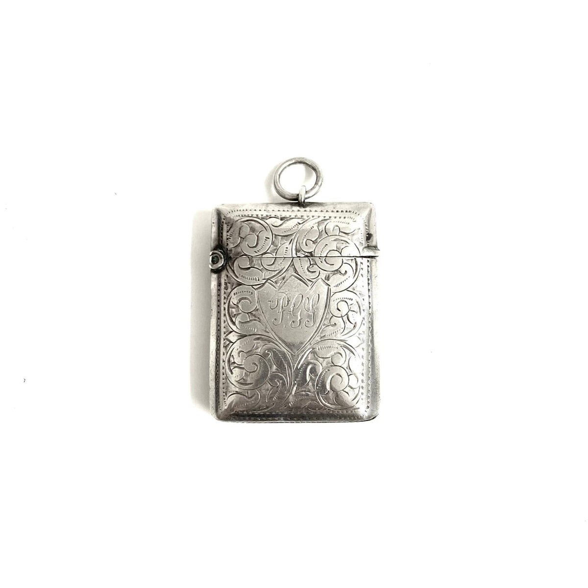 Antique 1840s Sterling Silver Locket