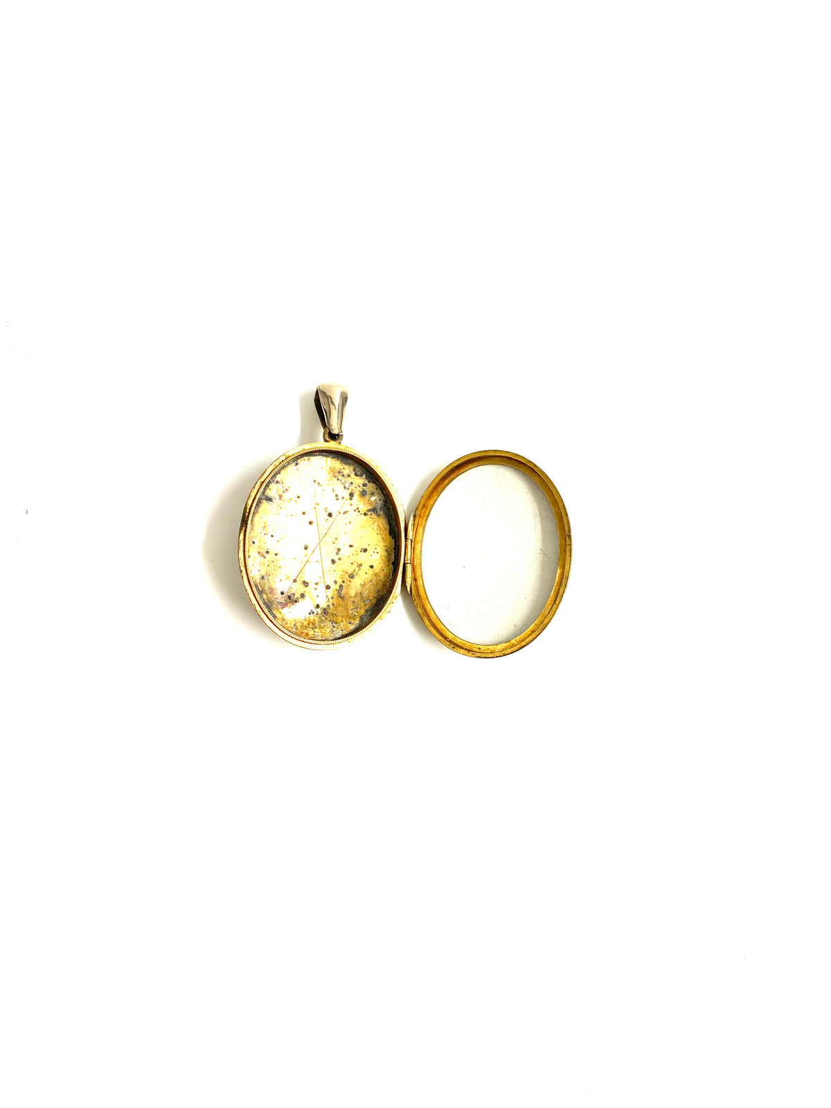 9ct Gold Locket with Engraving