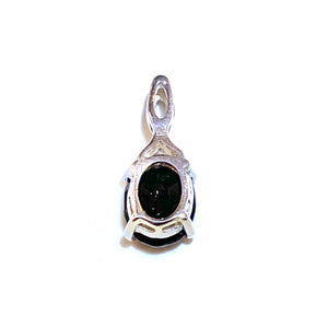 Sterling Silver Black Onyx Pendant
