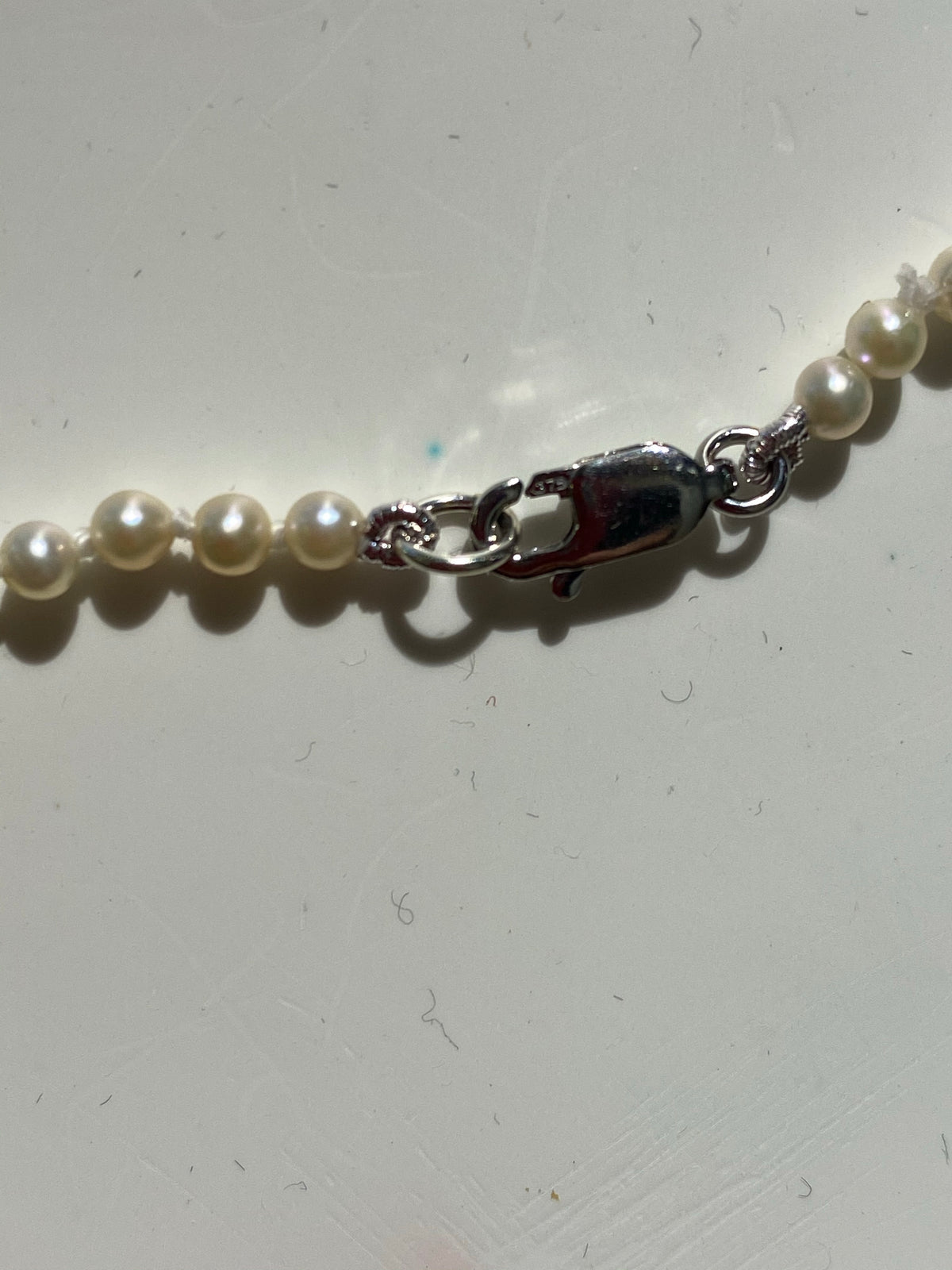 Vintage Graduated Akoya Pearl Necklace