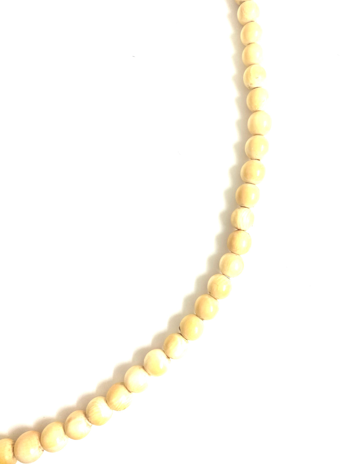 Beaded Ivory Necklace